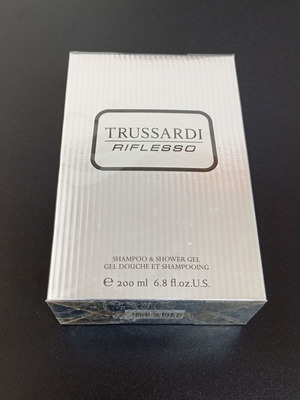 Trussardi Riflesso shampoo and shower gel 200 ml new