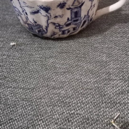 Collectible English cup used, early last century, diameter 10 cm