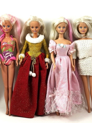 Sindy Hasbro dolls used, lot of 6