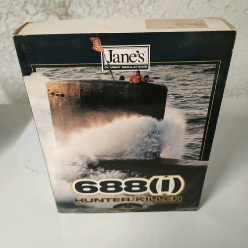 Jane's 688(i) Hunter/Killer big box used PC game