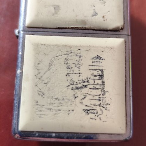 Zippo 2 oil lighters used, windproof, made in USA