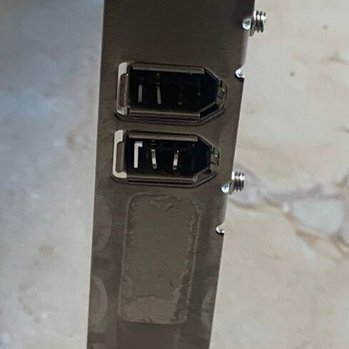PCI Card EX-6450 with 3 FireWire Ports used