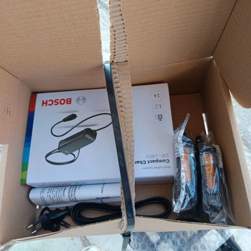 Electric bike with rechargeable battery, brand new