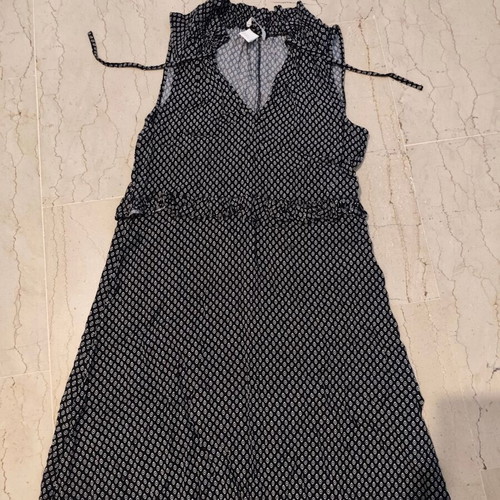H&M Mini Dress Like New Black and White XS 34