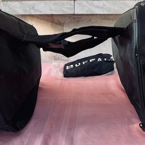 Buffalo Getaway 48L motorcycle saddlebags like new