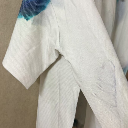 ASOS oversized white and blue T-shirt