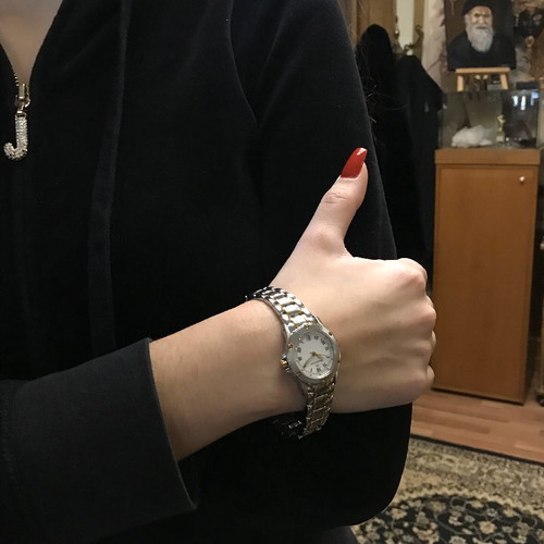 Maurice Lacroix women's watch new, 18k gold
