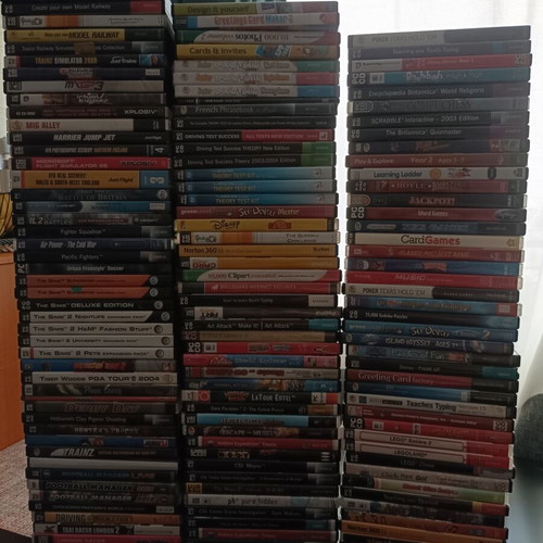 PC Games Lot 145 Used