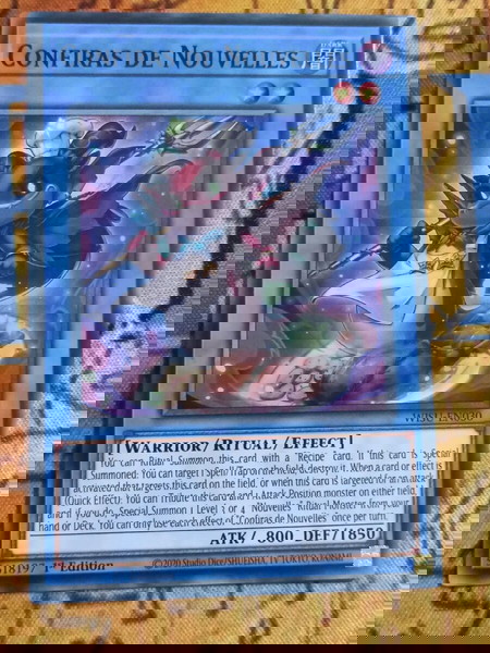 Confiras De Nouvelles (Super Rare, Yugioh)