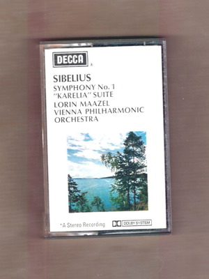 Sibelius Symphony No. 1 tape like new, classical music