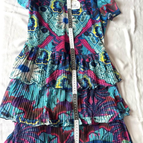 Desigual Lacroix Exeter mini dress new, colorful psychedelic pattern