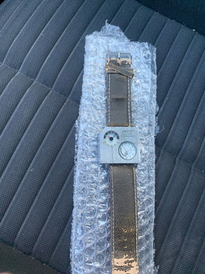 Levi’s collectible square watch like new, brown