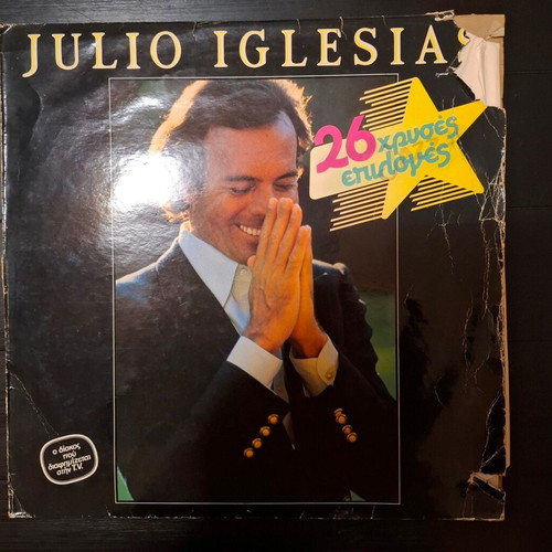 Julio Iglesias 26 Golden Hits 2xLP used, pop