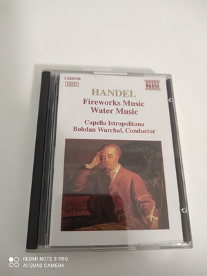 Minidisc Handel Fireworks Music & Water Music like new, classical