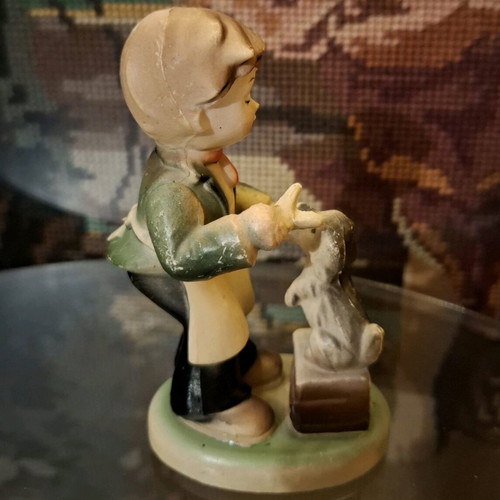 Vintage boy figurine new