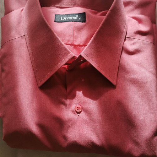 Men's short-sleeve shirt Diverso pink size XL like new