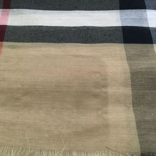 Burberry Silk Scarf like new, 75x125 cm, beige and brown