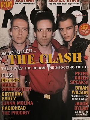 Περιοδικό Mojo The Clash τεύχος 180 Νοέμβριος 2008 σαν καινούργιο