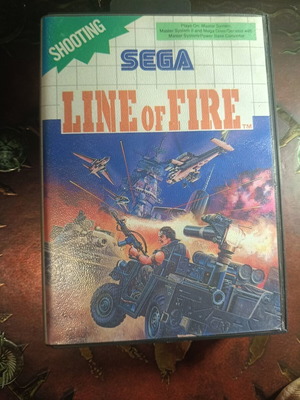 Line of Fire Sega Master System game