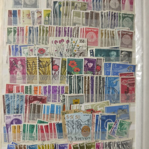 Israel Thematic Stamp Lot like new, many collectible editions