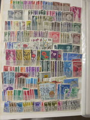 Israel Thematic Stamp Lot like new, many collectible editions