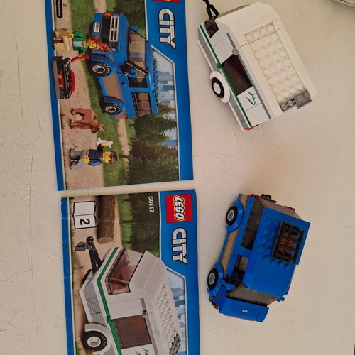 Lego used, as shown in photos