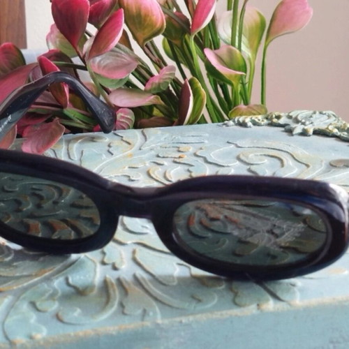 Vogue sunglasses VO 2183-S like new, black-blue frame, vintage