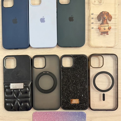iPhone 13 accessory pack with 8 cases, 2 tempered glass, camera protector