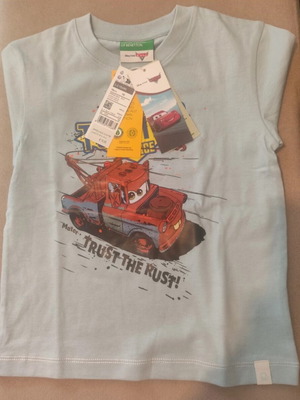 Benetton short-sleeve t-shirt new, size 98 cm for 2-3 years