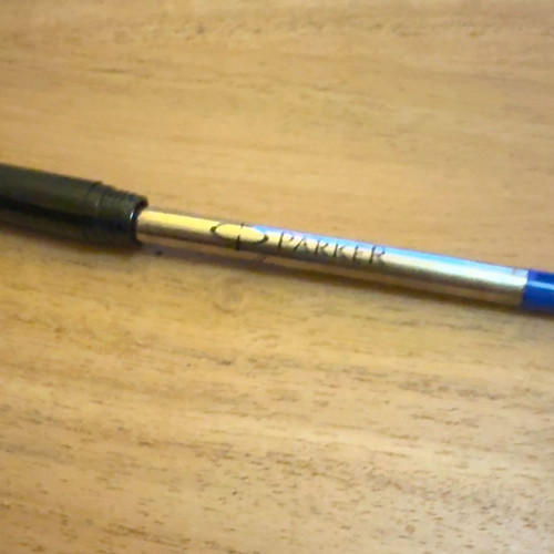 Parker pen in silver and black, like new