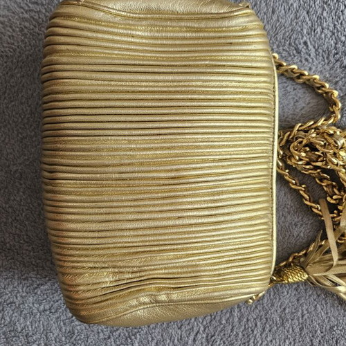 Silvano Biagini crossbody bag, gold