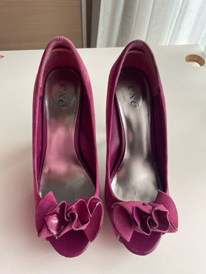 Exe women's pumps used, purple, size 39
