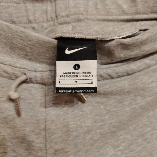 Nike women's tracksuit pants used, grey, size Large