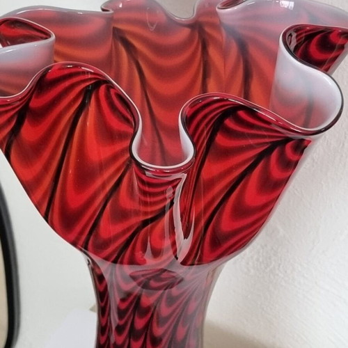 Βάζο Murano Style Glass Leopard μεταχειρισμένο