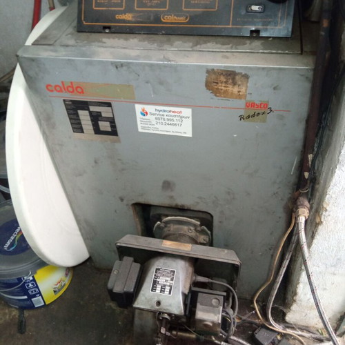 Oil burner used