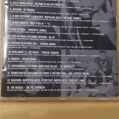Wu-Tang Collective CD used, hip-hop