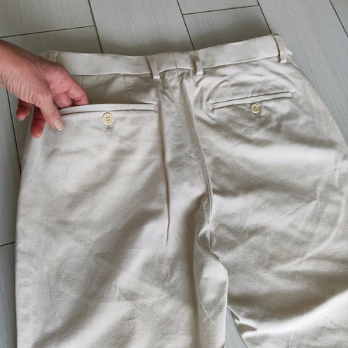 Lanzi men's classic pants XS like new, beige