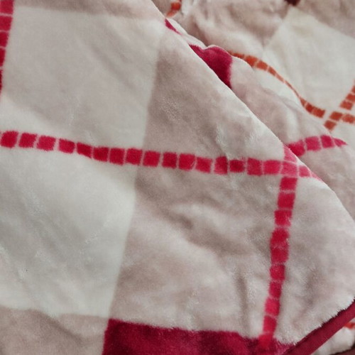 Velveteen blanket 1.60x2.20 new, available in 2 colors