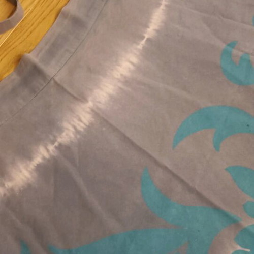 Uttam London wrap skirt like new, cotton tie-dye, size M-L