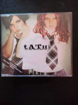 Tatu All the things she said CD used