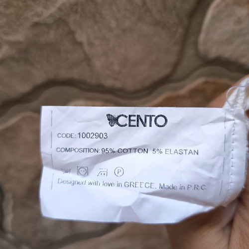 Cento Fashion blouse new, white, size L