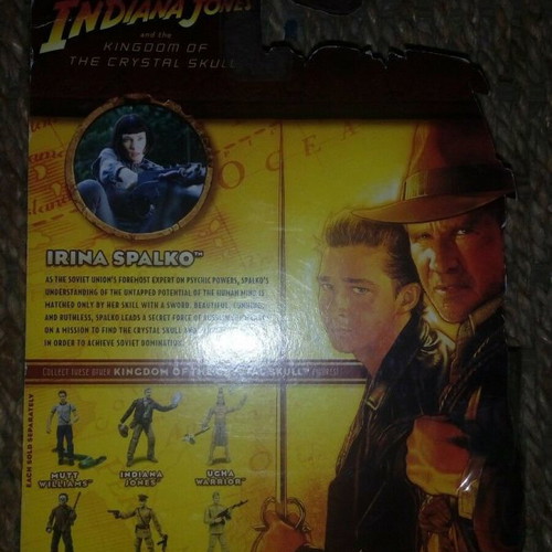 Indiana Jones Irina Spalko figure new Kingdom of the Crystal Skull 2008