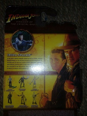 Indiana Jones Irina Spalko figure new Kingdom of the Crystal Skull 2008