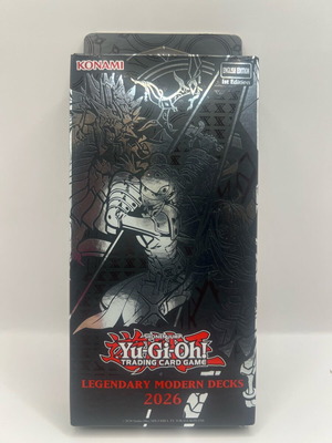 Yu-Gi-Oh! Legendary Modern Decks 2026 1st Edition new