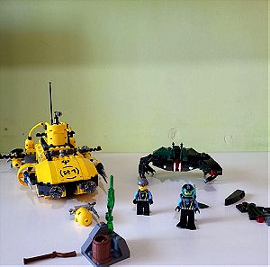 Πτώση τιμής! LEGO 7774 Aqua Raiders: Crab Crusher INCOMPLETE