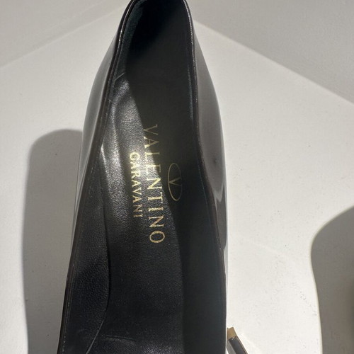 Valentino brown gold pumps, size 39