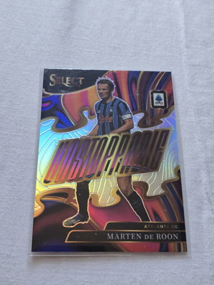 Marten De Roon Silver Unstoppable Panini Select Serie A 2025-26 like new