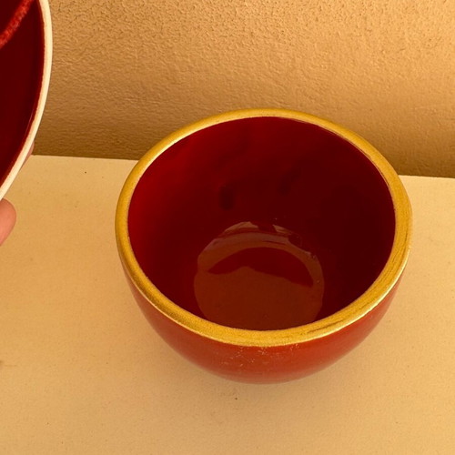 Decorative egg jar like new, 10cm