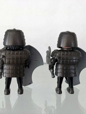 Playmobil Knights with Double Axe used