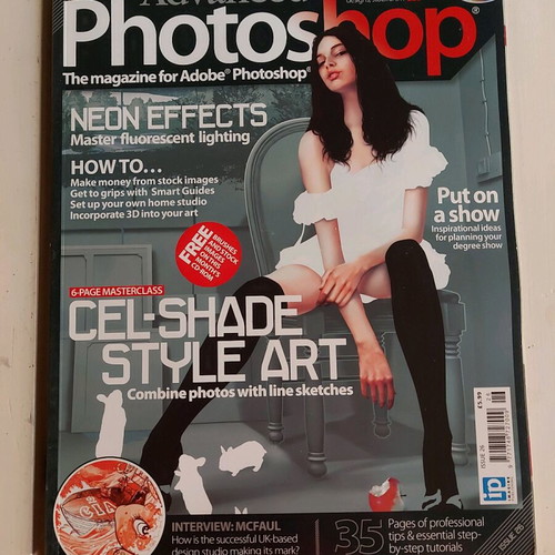 Advanced Photoshop UK 00s magazine like new, issue 26 without CD